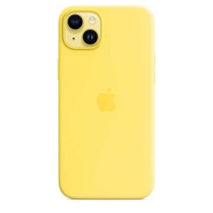 • Passend für Apple iPhone 14 Plus • Material: Silikon • Farbe: Gelb