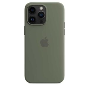 • Passend für Apple iPhone 14 Pro Max • Material: Silikon • Farbe: Oliv