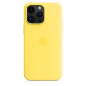 • Passend für Apple iPhone 14 Pro Max • Material: Silikon • Farbe: Kanariengelb