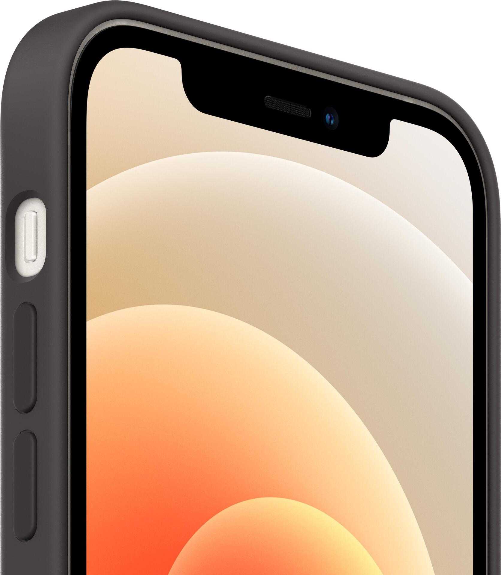 Kurzinfo: Apple Case with MagSafe - Case für Mobiltelefon - Silikon - Schwarz - für iPhone 12