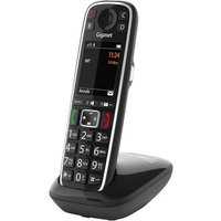 GIGASET E720 schwarz Schnurloses-Telefon DECT Senioren Freisprechen SOSSicher der Anrufschutz