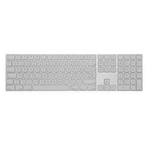 Einfach verbinden und loslegen – die Apple Magic Keyboard mit Ziffernblock Tastatur kabellos weiß