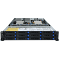 Kurzinfo: Gigabyte R282-Z90 (rev. 100) - Server - Rack-Montage - 2U - zweiweg - keine CPU - RAM 0 GB - SATA - Hot-Swap 6.4 cm
