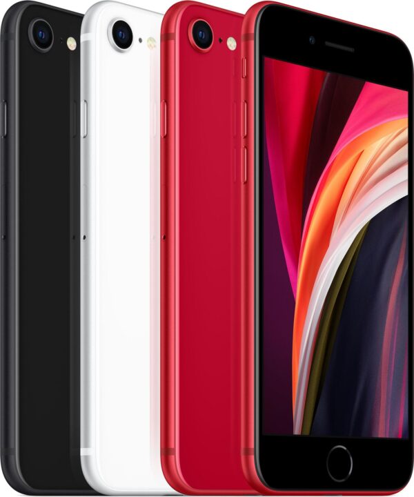 Kurzinfo: Apple iPhone SE (2. Generation) - Smartphone - Dual-SIM - 4G Gigabit Class LTE - 64 GB - GSM - 4.7 - 1334 x 750 Pixel (326 ppi (Pixel pro )) - Retina HD - 12 MP (7 MP Vorderkamera) - Schwarz Gruppe Mobiltelefone Hersteller Apple Hersteller Art. Nr. MHGP3ZD/A EAN/UPC 0194252145814 Produktbeschreibung: Apple iPhone SE (2. Generation) - Schwarz - 4G - 64 GB - GSM - Smartphone Produkttyp Smartphone 4G Hersteller-Modellnummer A2296 Anzeige LCD-Anzeige - 1334 x 750 Pixel - 11.9 cm (4.7) - 326 ppi (Pixel pro ) - Retina HD-Display mit IPS-Technologie - ölabweisende Beschichtung gegen sichtbare Fingerabdrücke Prozessor Apple A13 Bionic Speicher 64 GB Betriebssystem iOS 13 Hintere Kamera 12 Megapixel - ?/1.8 - Fokus: automatisch Vordere Kamera 7 Megapixel f/2.2 Service Provider Nicht angegeben SIM-Kartentyp (4FF)