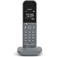 GIGASET CL390 grau Schnurloses-Telefon Freisprechen Großes Display Baby-Phone Telefonieren ist einfach. Kontrastreiches Display für unkomplizierte BedienungEin ansprechendes Äußeres - schön und gut. Wir wollen Ihnen ein Telefon bieten